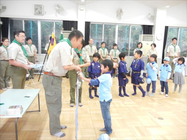 日野２団ビーバー隊活動写真その13