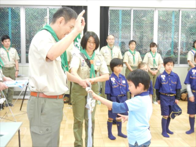 日野２団ビーバー隊活動写真その14