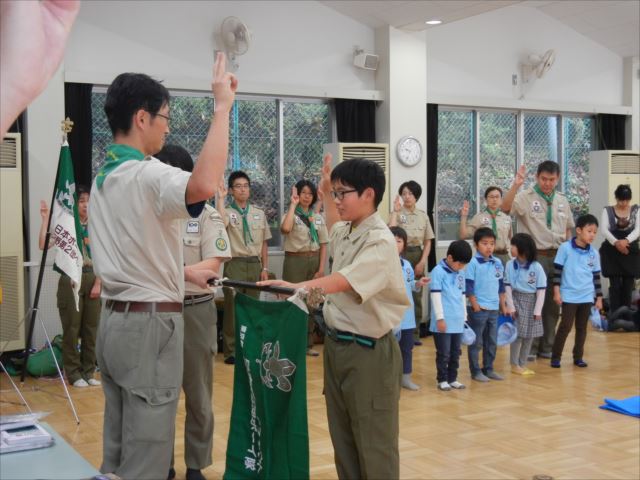 日野２団ビーバー隊活動写真その40