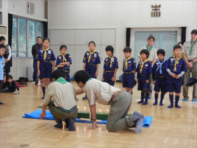 日野２団ビーバー隊活動写真その42