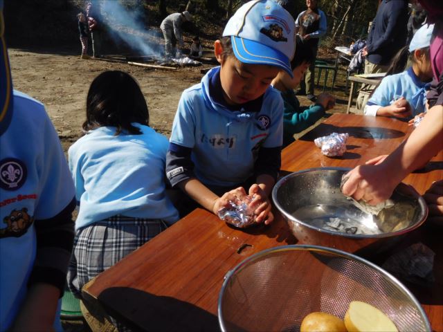 日野２団ビーバー隊活動写真その25