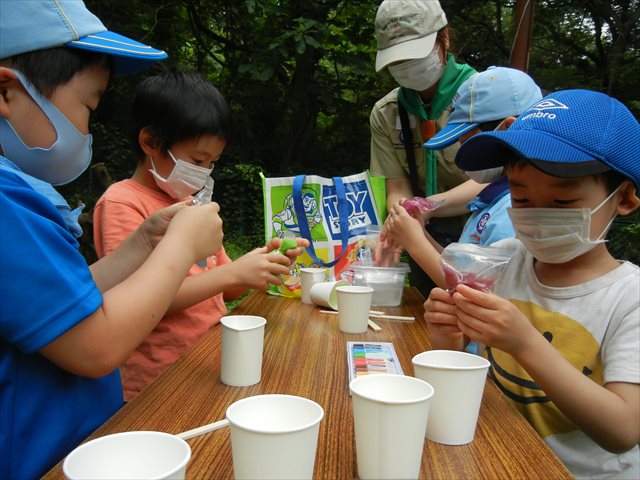 日野２団ビーバー隊活動写真その15