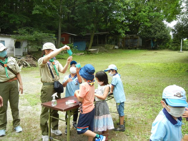 日野２団ビーバー隊活動写真その21