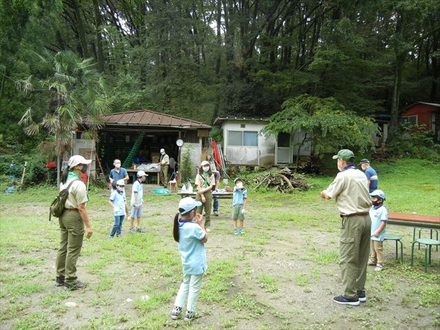 日野２団ビーバー隊活動写真その1