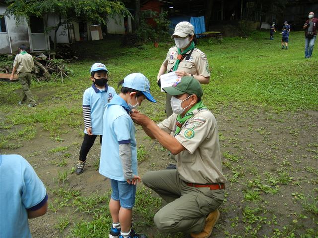 日野２団ビーバー隊活動写真その6