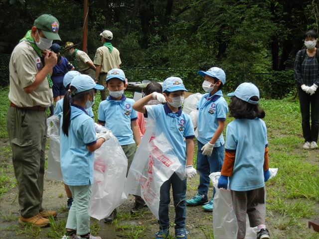 日野２団ビーバー隊活動写真その7