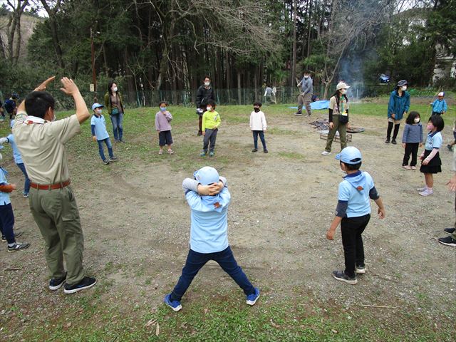 日野２団ビーバー隊活動写真その1