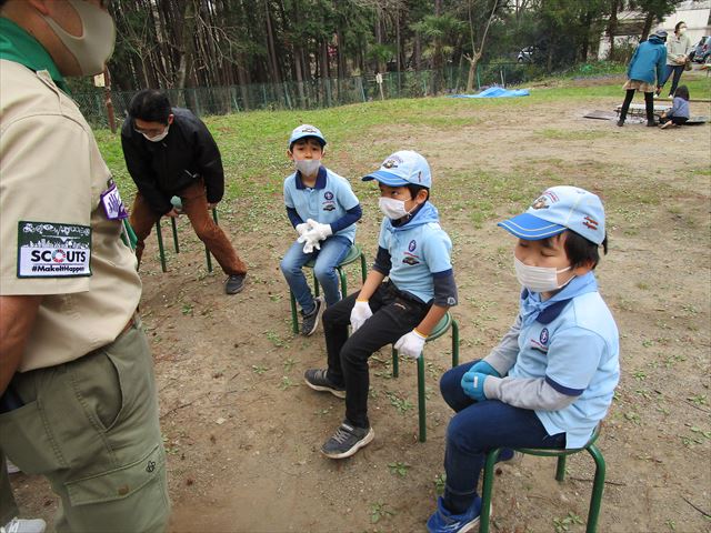 日野２団ビーバー隊活動写真その5