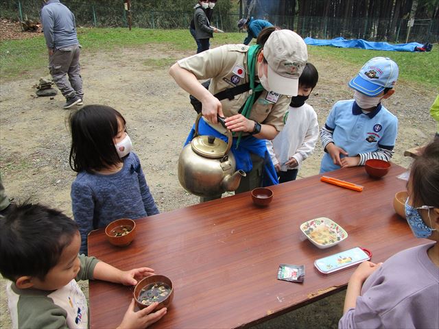 日野２団ビーバー隊活動写真その14