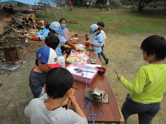 日野２団ビーバー隊活動写真その15