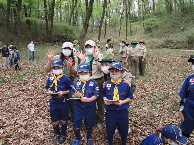 日野２団ビーバー隊活動写真その9