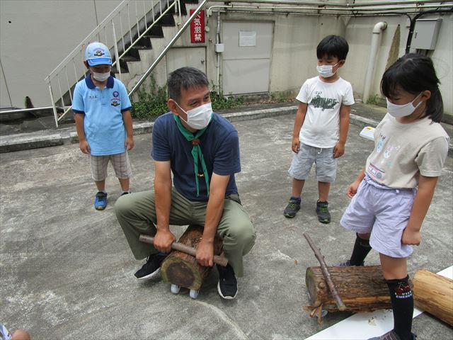 日野２団ビーバー隊活動写真その2