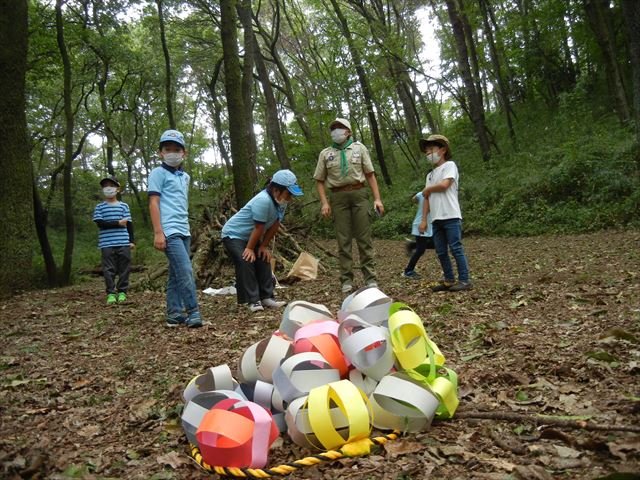 日野２団ビーバー隊活動写真その3