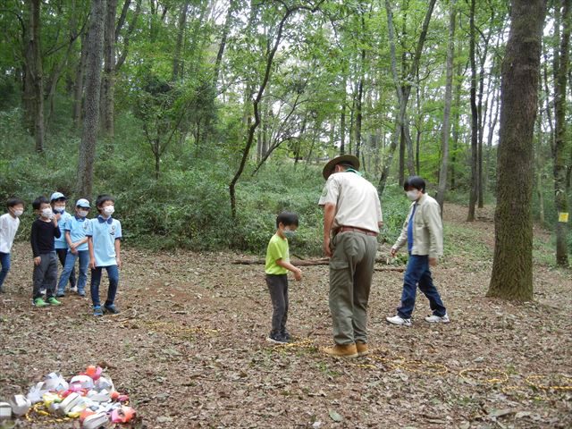 日野２団ビーバー隊活動写真その16