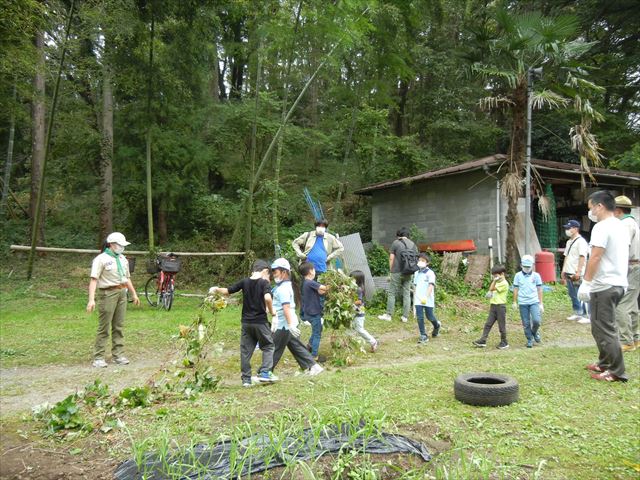 日野２団ビーバー隊活動写真その18