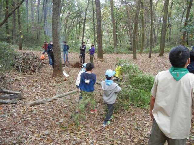 日野２団ビーバー隊活動写真その14