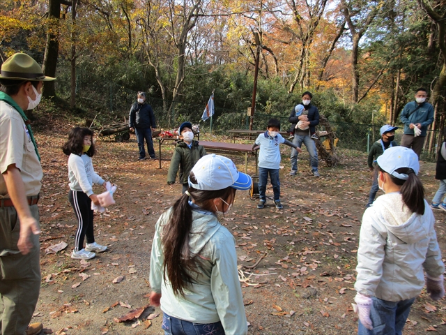 日野２団ビーバー隊活動写真その46