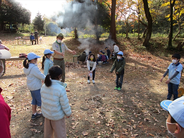 日野２団ビーバー隊活動写真その47