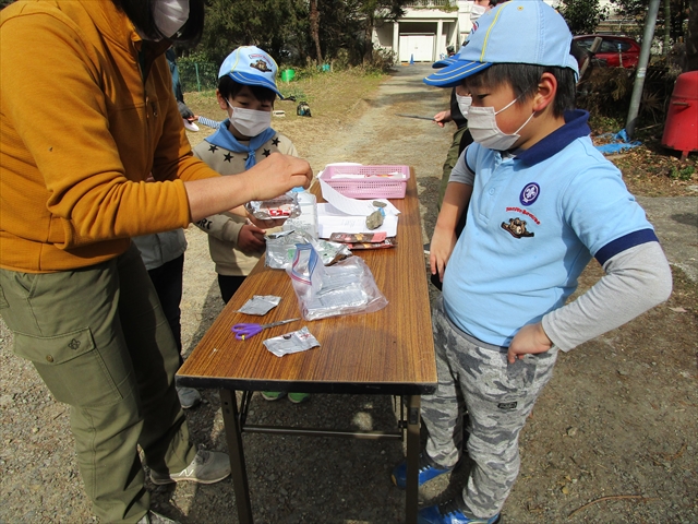 日野２団ビーバー隊活動写真その29