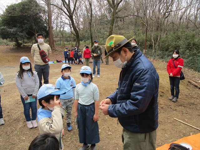 日野２団ビーバー隊活動写真その34