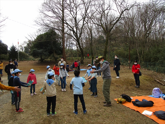 日野２団ビーバー隊活動写真その38