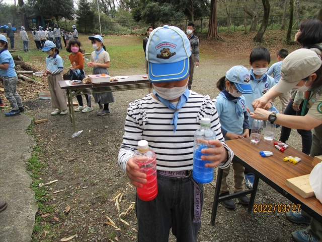 日野２団ビーバー隊活動写真その6