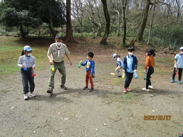 日野２団ビーバー隊活動写真その14