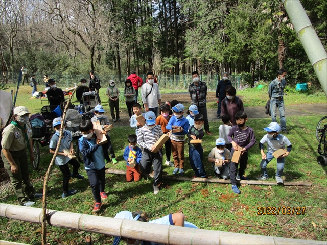 日野２団ビーバー隊活動写真その19