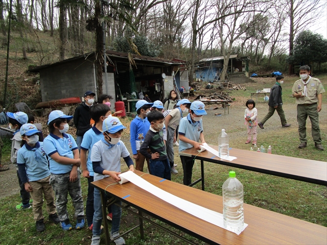 日野２団ビーバー隊活動写真その24