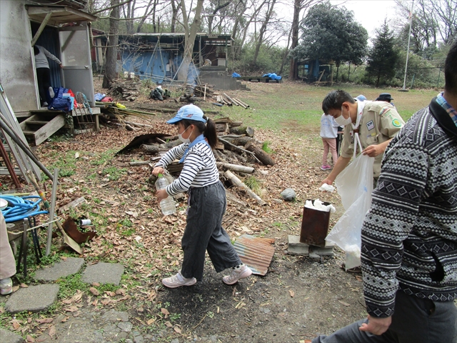 日野２団ビーバー隊活動写真その35