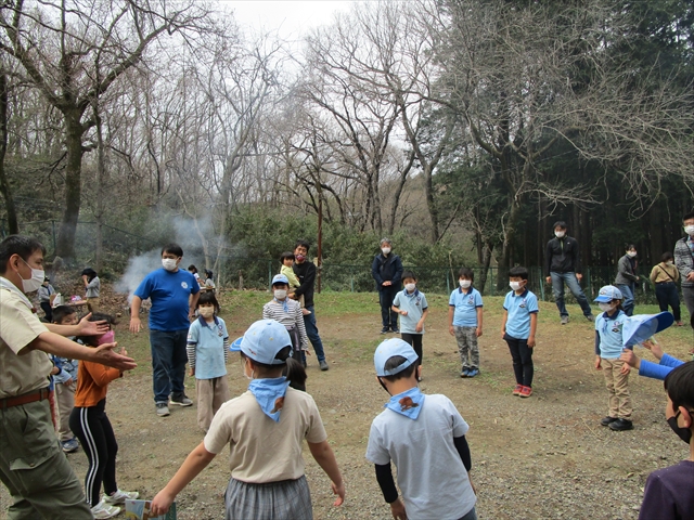 日野２団ビーバー隊活動写真その38