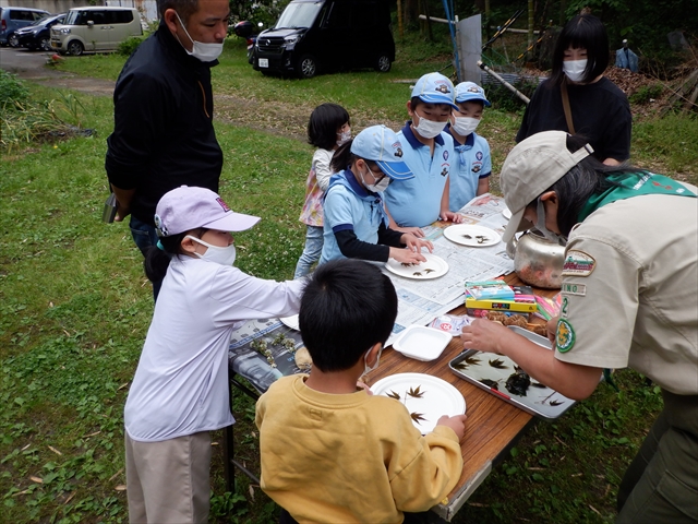 日野２団ビーバー隊活動写真その4