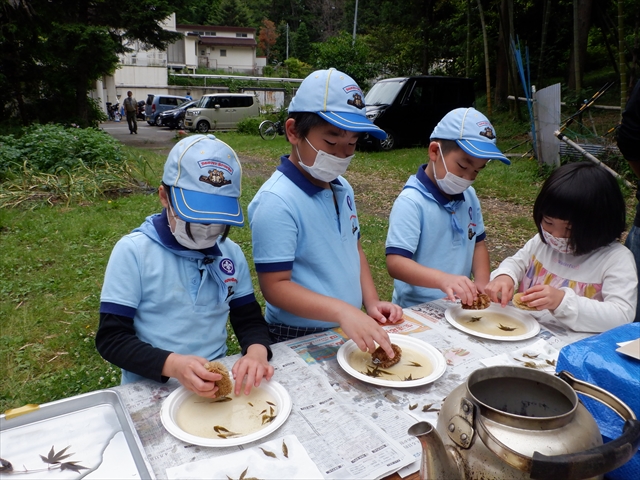 日野２団ビーバー隊活動写真その7