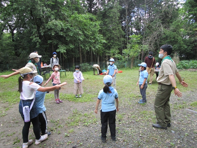 日野２団ビーバー隊活動写真その1