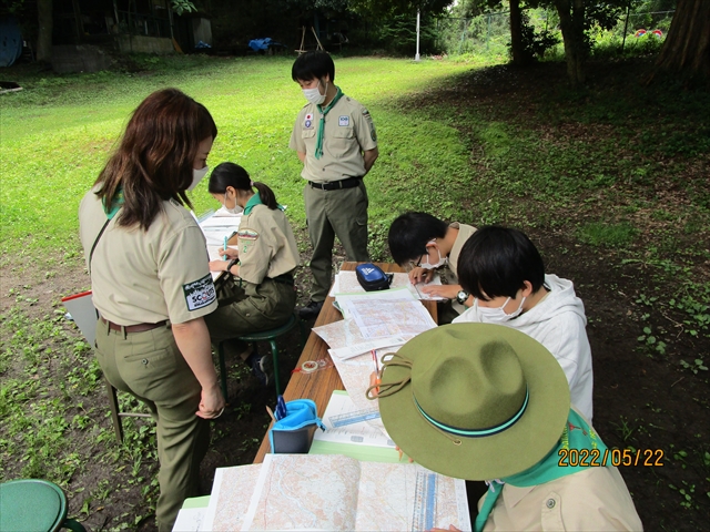 日野２団ビーバー隊活動写真その15