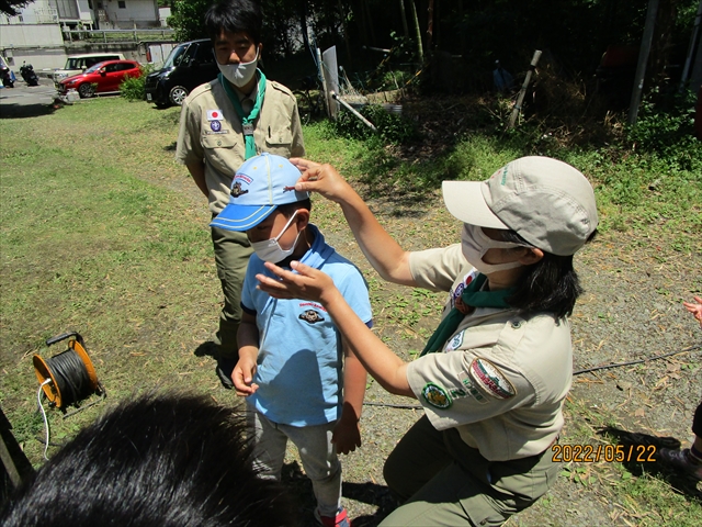 日野２団ビーバー隊活動写真その45