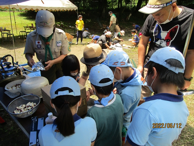 日野２団ビーバー隊活動写真その10