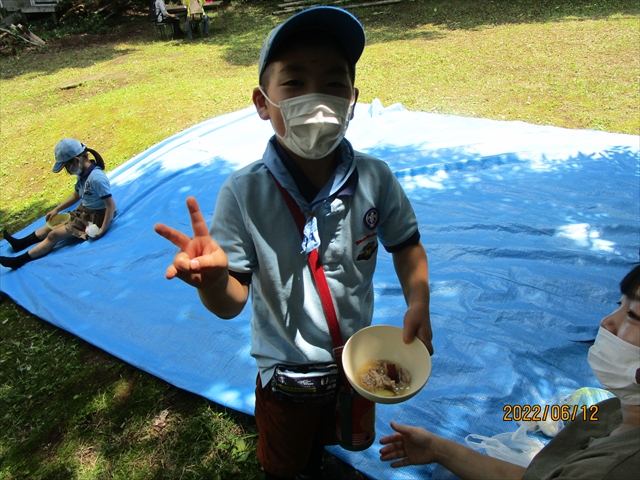 日野２団ビーバー隊活動写真その17