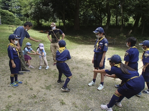 日野２団ビーバー隊活動写真その2