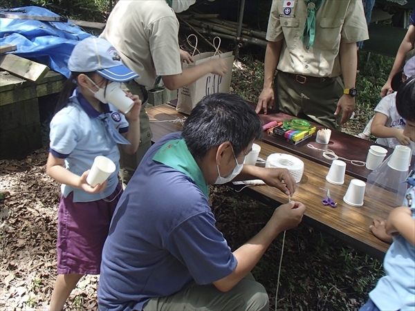 日野２団ビーバー隊活動写真その6