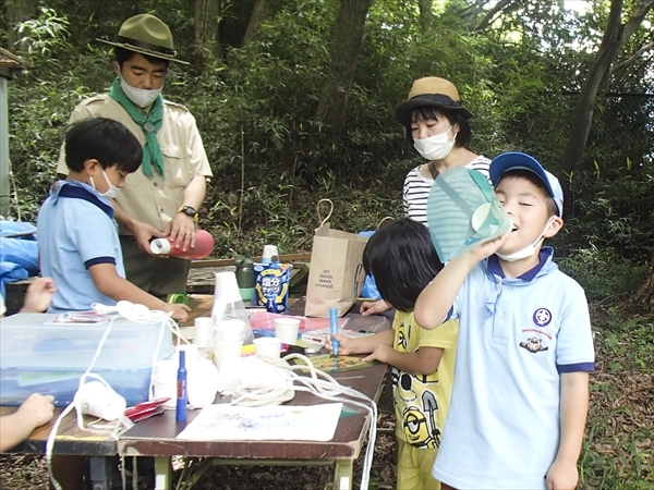 日野２団ビーバー隊活動写真その14