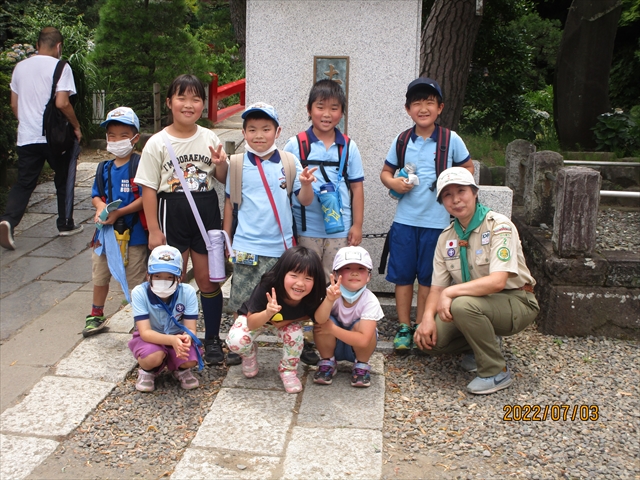 日野２団ビーバー隊活動写真その28