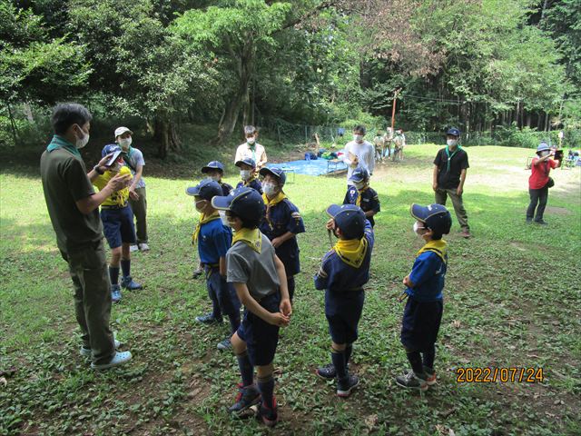 日野２団ビーバー隊活動写真その11