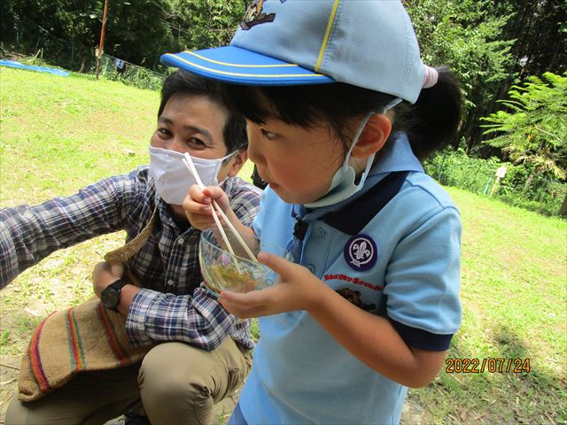 日野２団ビーバー隊活動写真その35