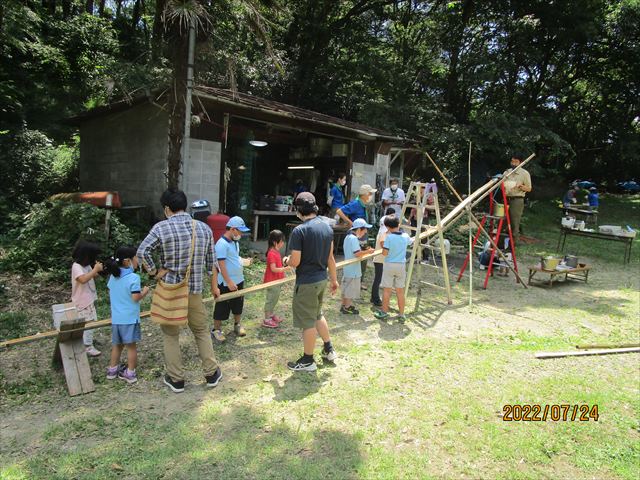 日野２団ビーバー隊活動写真その42