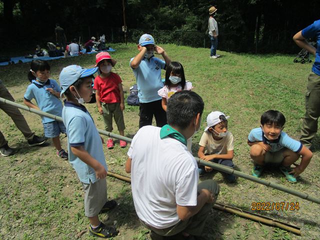 日野２団ビーバー隊活動写真その47