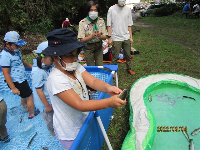 日野２団ビーバー隊活動写真その10