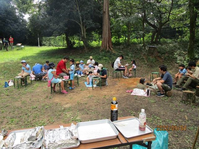 日野２団ビーバー隊活動写真その39