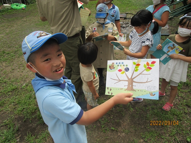 日野２団ビーバー隊活動写真その41