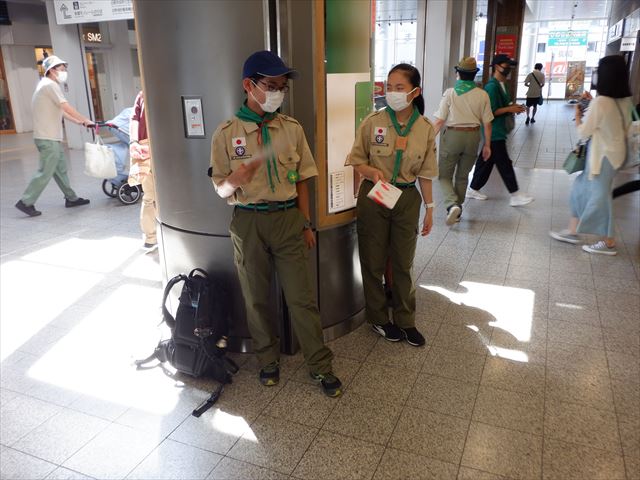 日野２団ビーバー隊活動写真その5